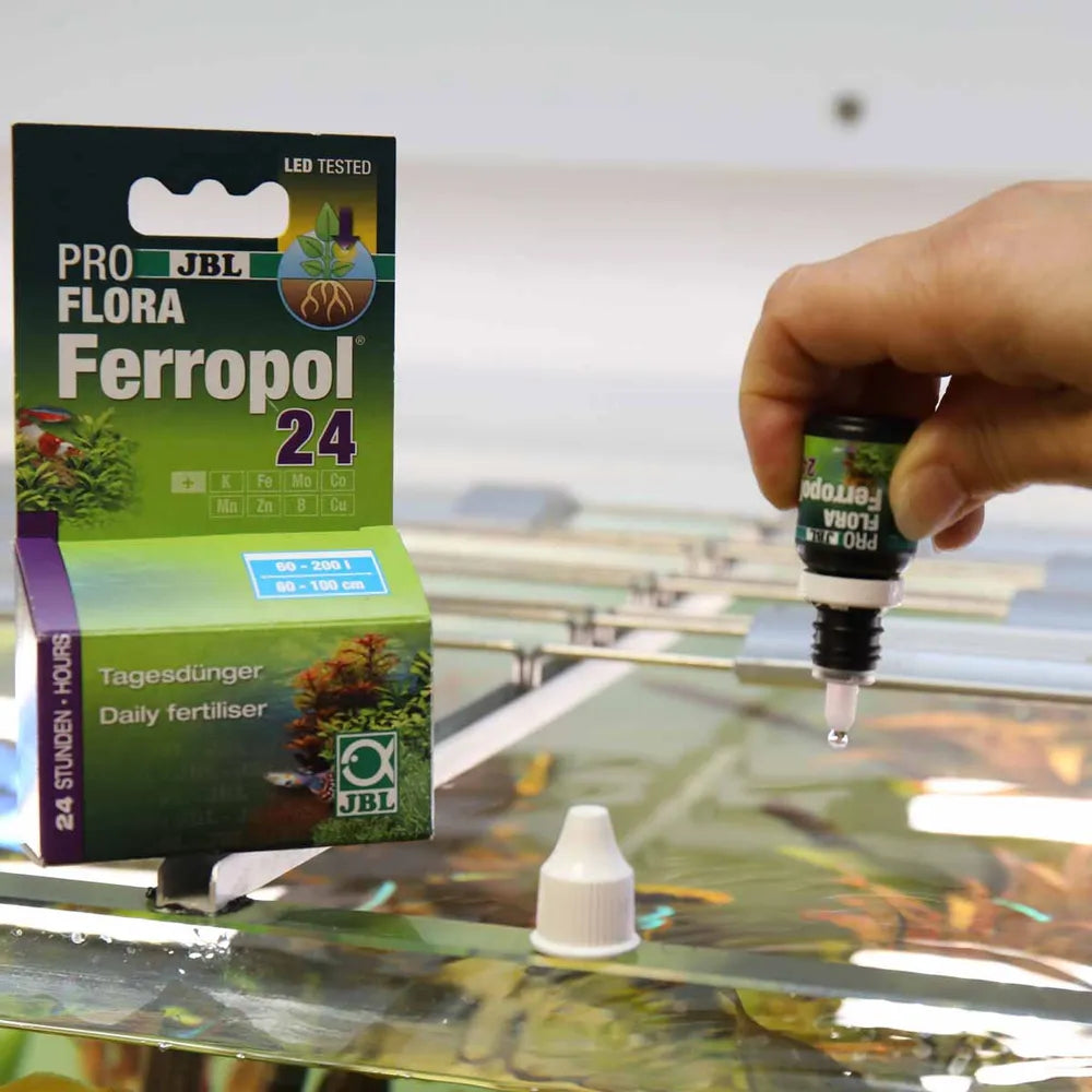 JBL ProFlora Ferropol 24 10ml – Daglig växtnäring för akvarieväxter