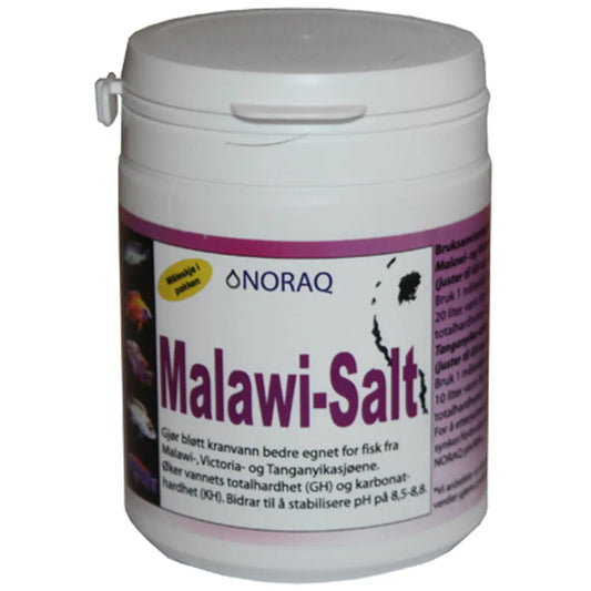 Noraq Malawi Salt – För ciklider från Malawi, Tanganyika & Victoria