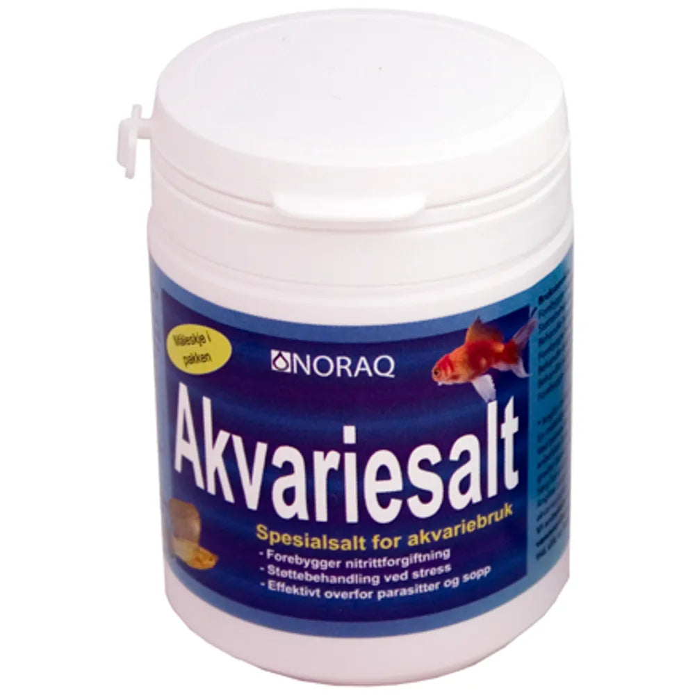Noraq Akvariesalt – För stress, sjukdom & nitritskydd