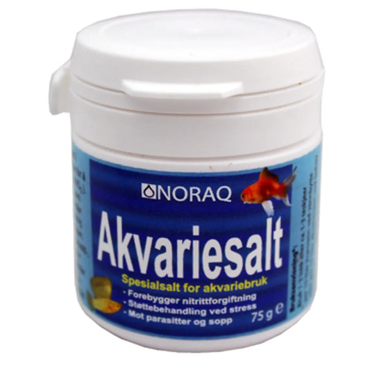 Noraq Akvariesalt – För stress, sjukdom & nitritskydd