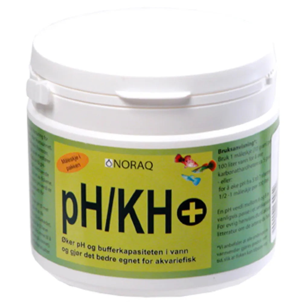 Noraq pH/KH+ – Höjer pH och buffertkapacitet i akvarium
