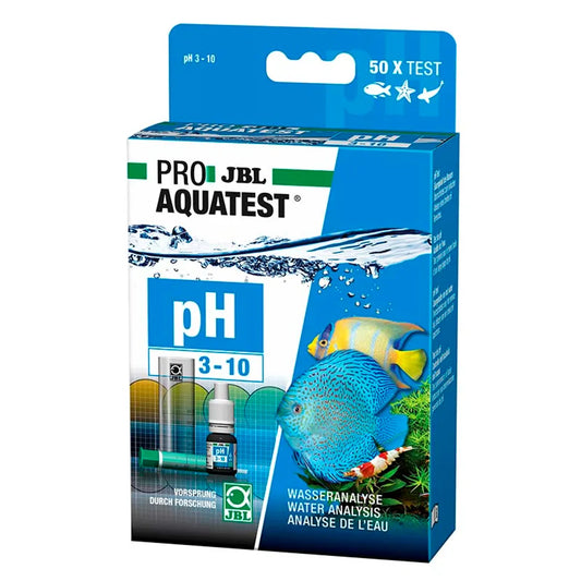 JBL ProAquaTest pH 3.0–10.0 – Droppstest (50 mätningar)