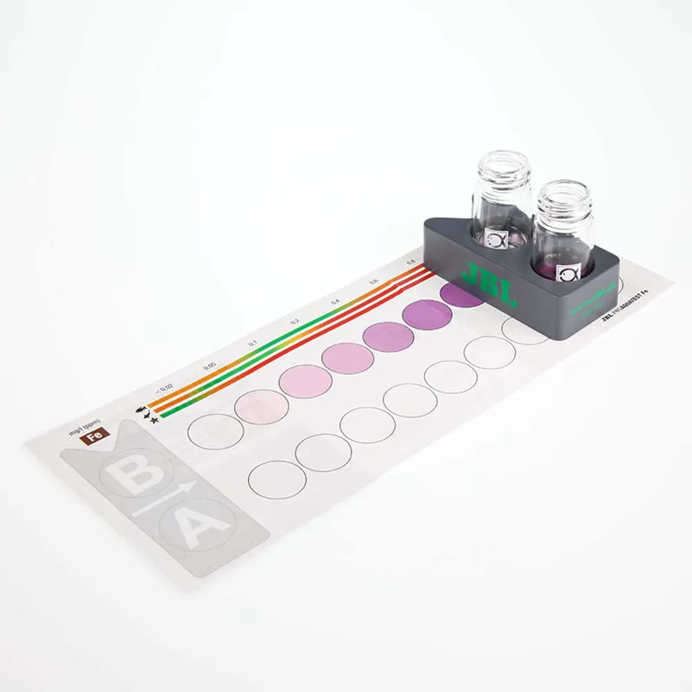 JBL ProAquaTest Fe Järn – Dropptest för järnhalt (ca.50 tester)