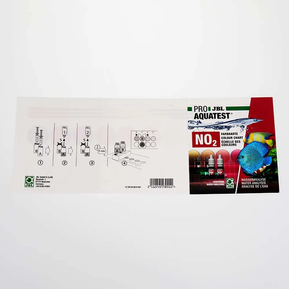JBL ProAquaTest NO2 Nitrit – Test för giftigt nitrit (50 tester)