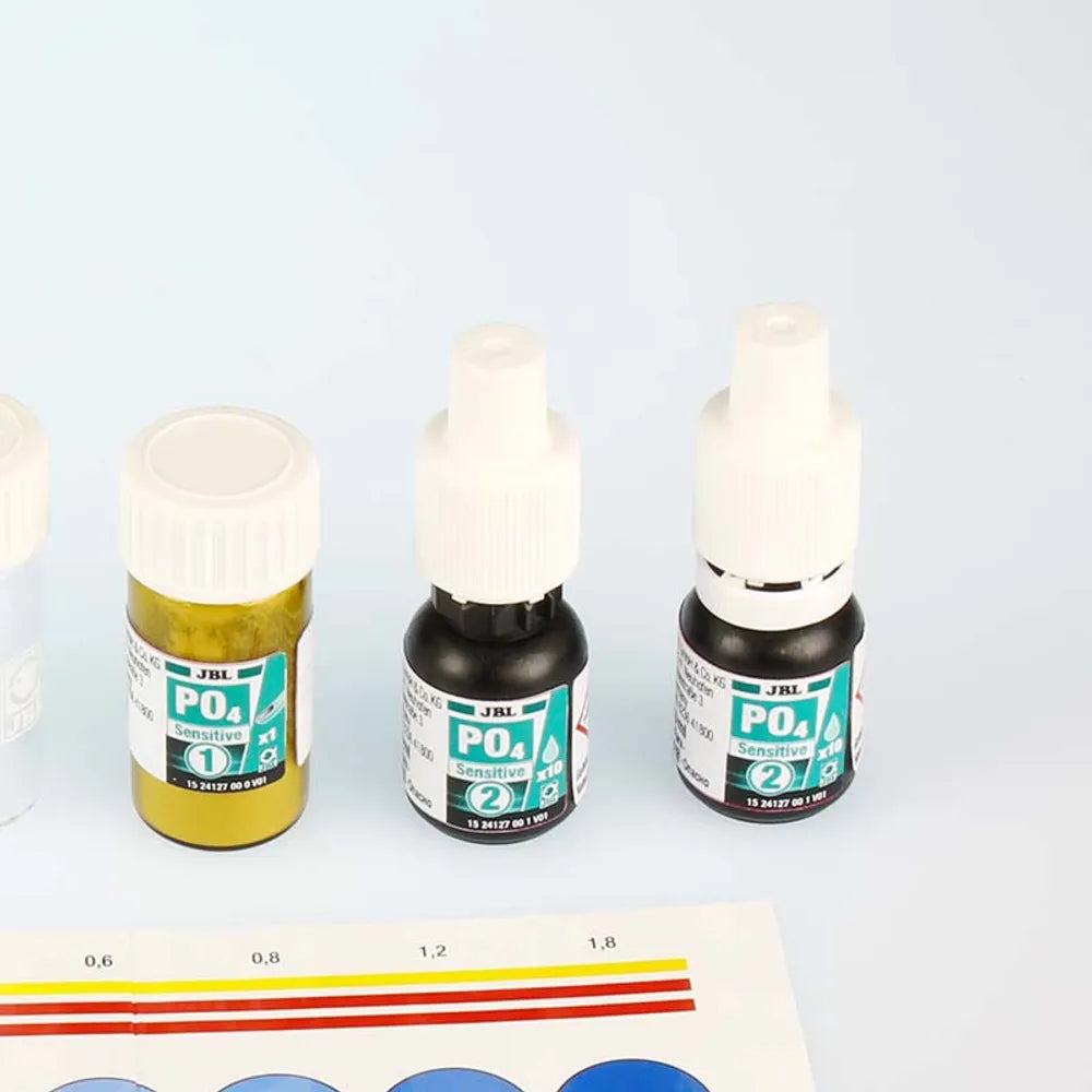 JBL ProAquaTest PO₄ Fosfat Sensitiv – Extra känsligt fosfattest (ca.50 tester)