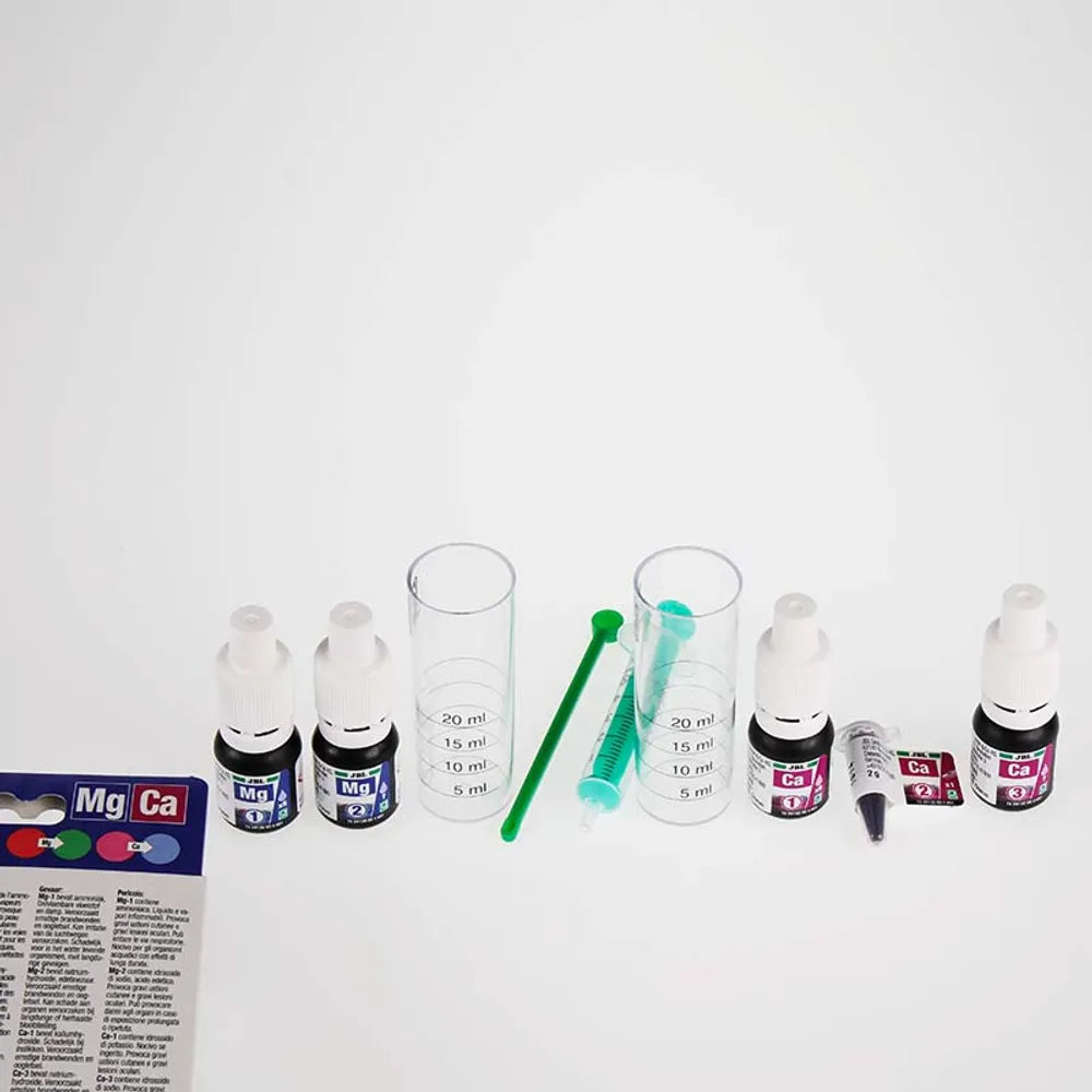 JBL ProAquaTest Mg–Ca Magnesium–Calcium – Testkit för magnesium & kalcium i saltvatten