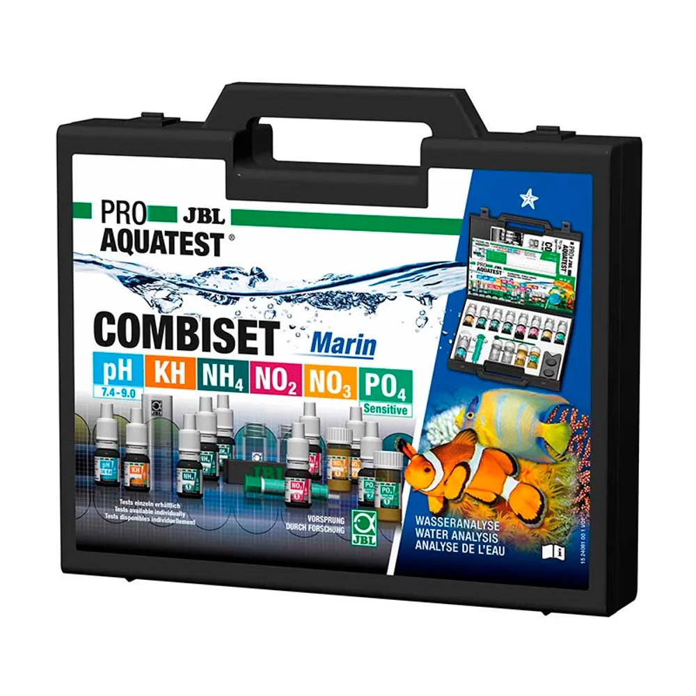 JBL ProAquaTest Combi Set Marin – Testkit för saltvatten (6 tester)