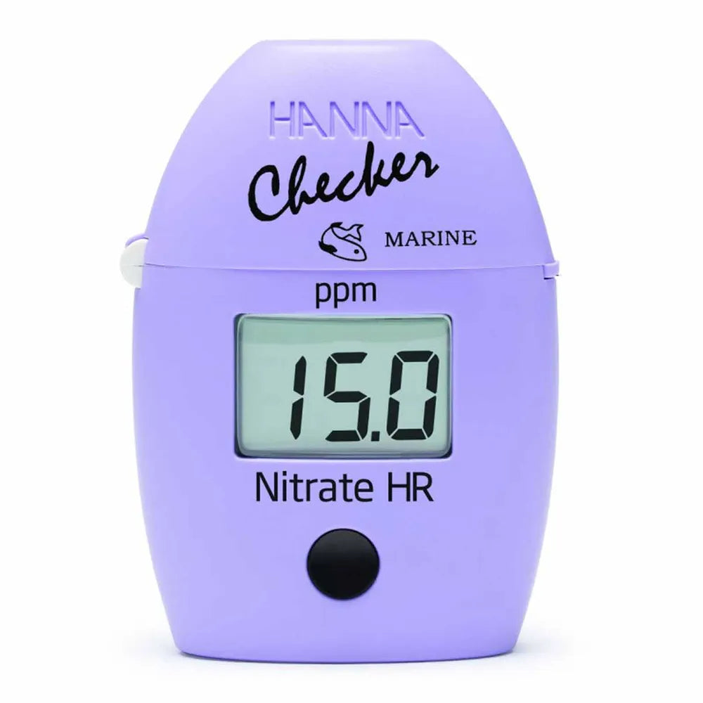 Hanna Checker Nitrat HR – Digital nitrattestare för saltvatten (0–75.0ppm)