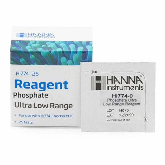 Hanna Reagensset HI774-25 För Phosphate ULR – 25st engångspåsar
