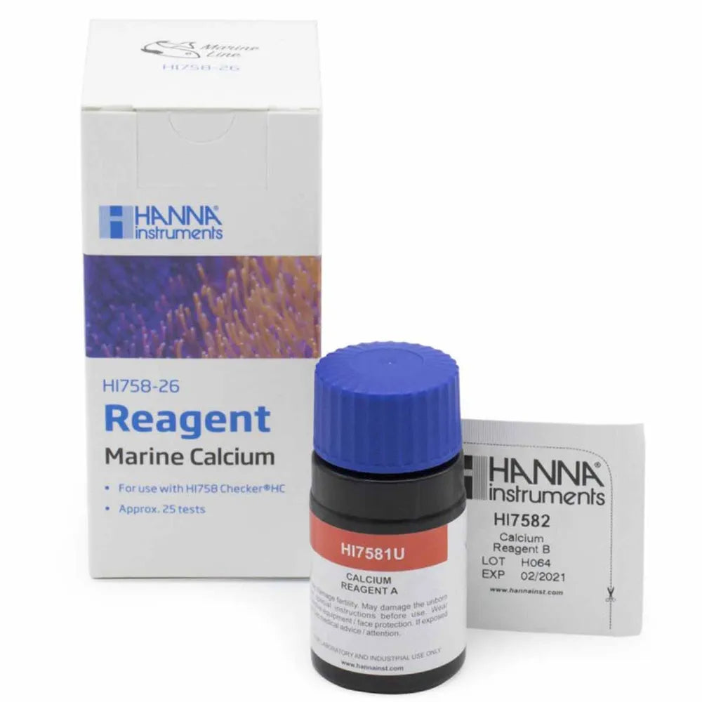 Hanna Reagensset HI758-26 – Marine Calcium (25st)