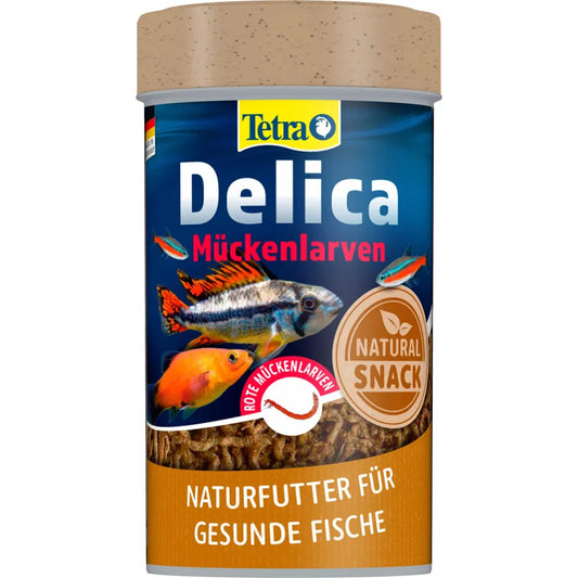 Tetra Delica Bloodworms frystorkade röda mygglarver – 100 ml