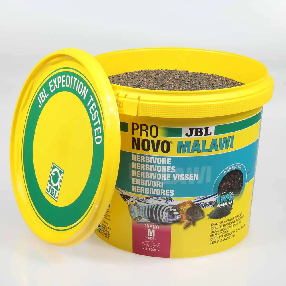 JBL ProNovo Malawi Grano M 5,5 l – granulat för algätande ciklider
