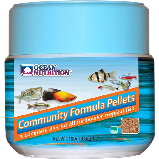 Ocean Nutrition Community Formula Pellets XS 100 g – små pellets för tropiska fiskar