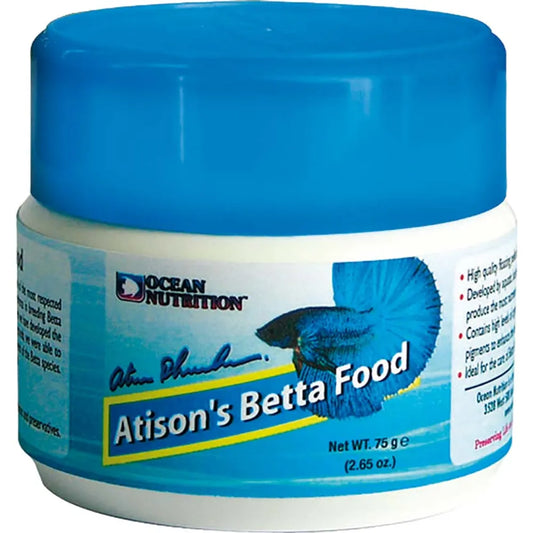 Ocean Nutrition Atison’s Betta Food – flytande pellets för kampfisk