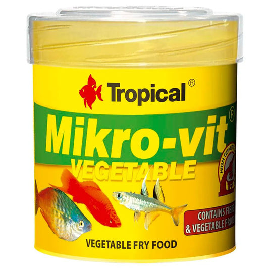 Tropical Mikro-vit Vegetable 50ml/32g 6-Pack