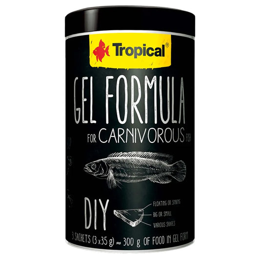 Tropical Gel Formula Carnivore 1000 ml/105 g (3 × 35 g) – gelfoder