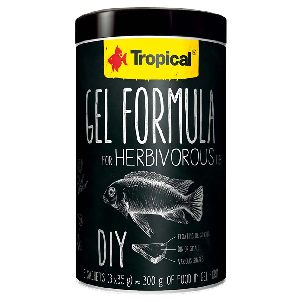 Tropical Gel Formula Herbivore 1000 ml/105 g (3 × 35 g) – gelfoder
