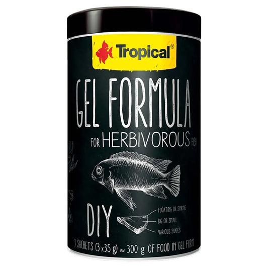 Tropical Gel Formula Herbivore 1000 ml/105 g (3 × 35 g) – gelfoder