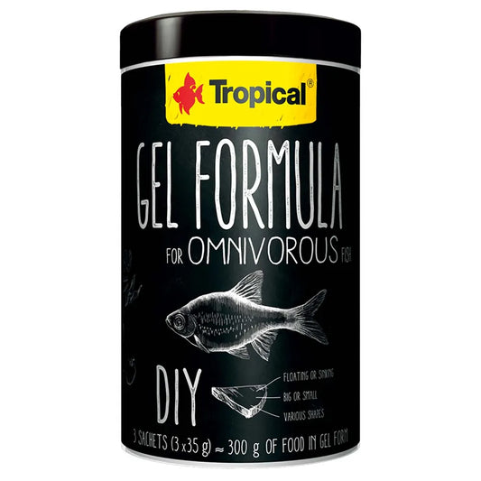 Tropical Gel Formula Omnivore 1000 ml/105 g (3 × 35 g) – gelfoder