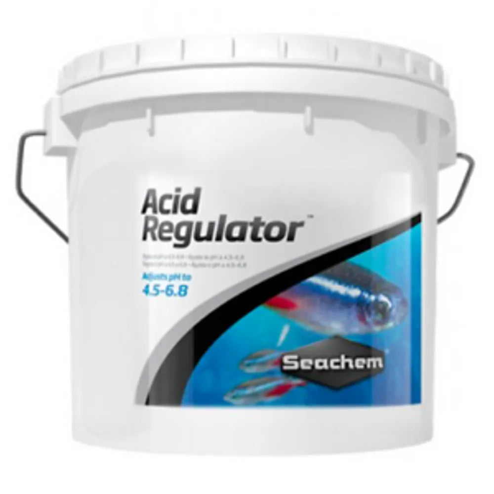 Seachem Acid Regulator – Sänker pH till 4.5–6.8 & skapar optimalt vatten för tropiska fiskar