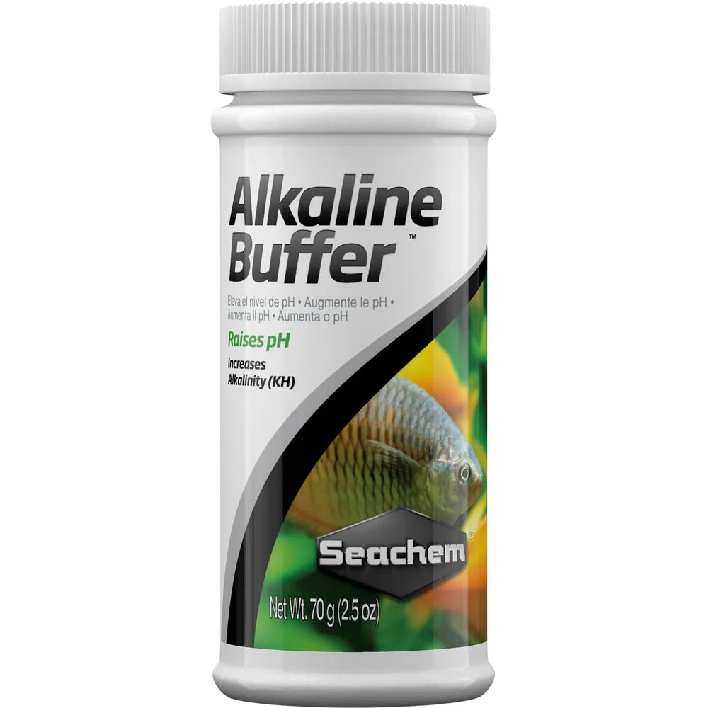 Seachem Alkaline Buffer – Fosfatfri pH- och KH-buffert för sötvattensakvarium