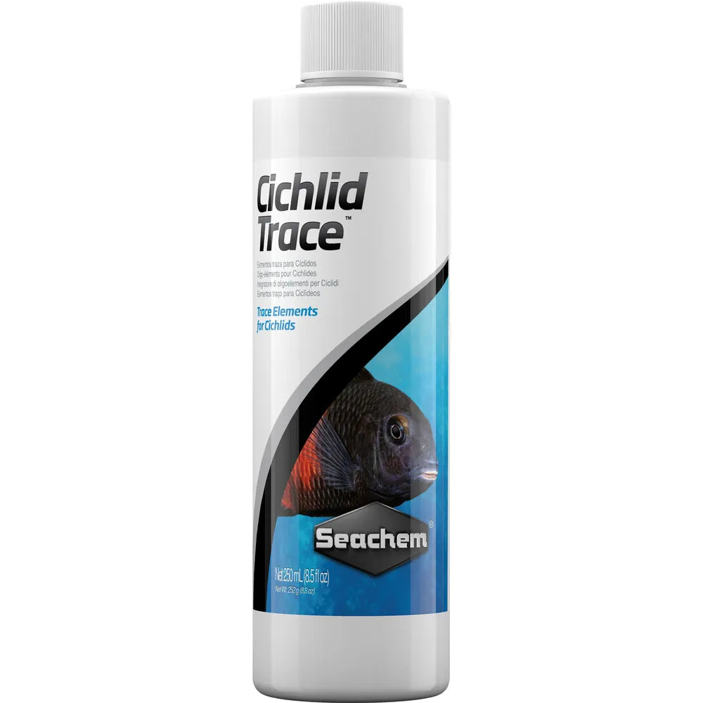 Seachem Cichlid Trace 250ml – Spårämnestillskott för ciklider