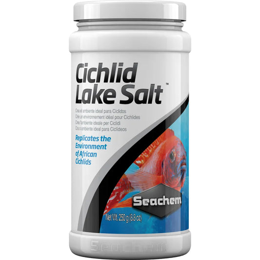 Seachem Cichlid Lake Salt 250g – Mineralsalt för afrikanska ciklider