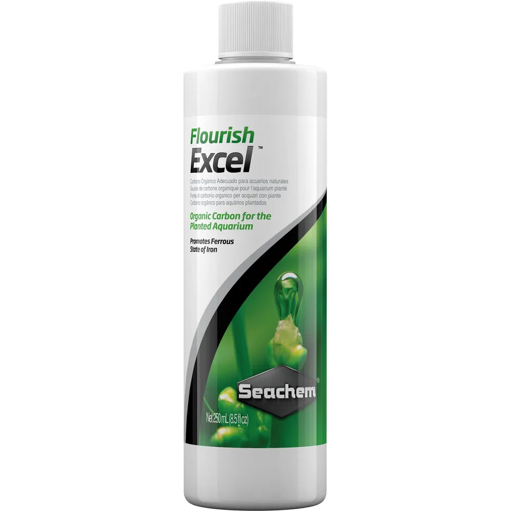 Seachem Flourish Excel – Organisk kolkälla för akvarieväxter