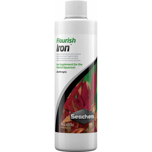 Seachem Flourish Iron 250ml – Järntillskott för växtakvarium