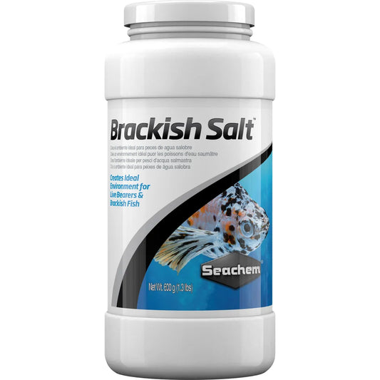 Seachem Brackish Salt – För levandefödare & bräckvattensfisk
