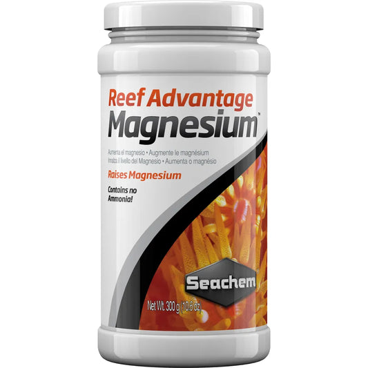 Seachem Reef Advantage Magnesium 300g – Höjer magnesiumnivån & motverkar jonobalans i revakvarium