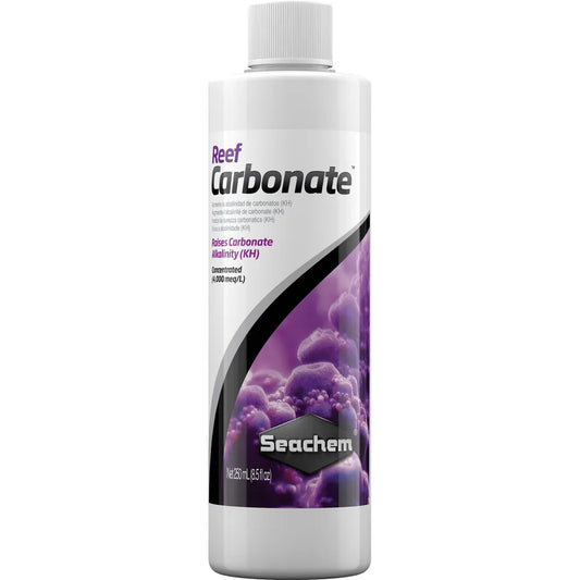 Seachem Reef Carbonate 250ml – Höjer alkalinitet (KH) & stabiliserar pH i revakvarium
