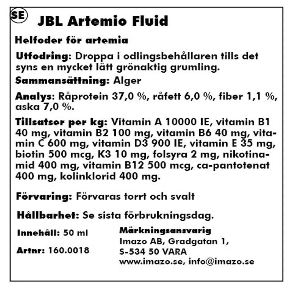 JBL Artemio Fluid 50ml