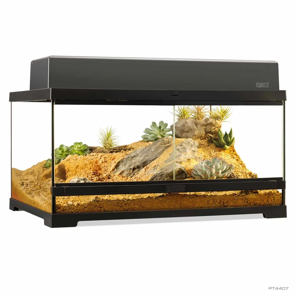 Exo Terra Pro Terrarium Medium Low – Glasterrarium 60×45×30cm