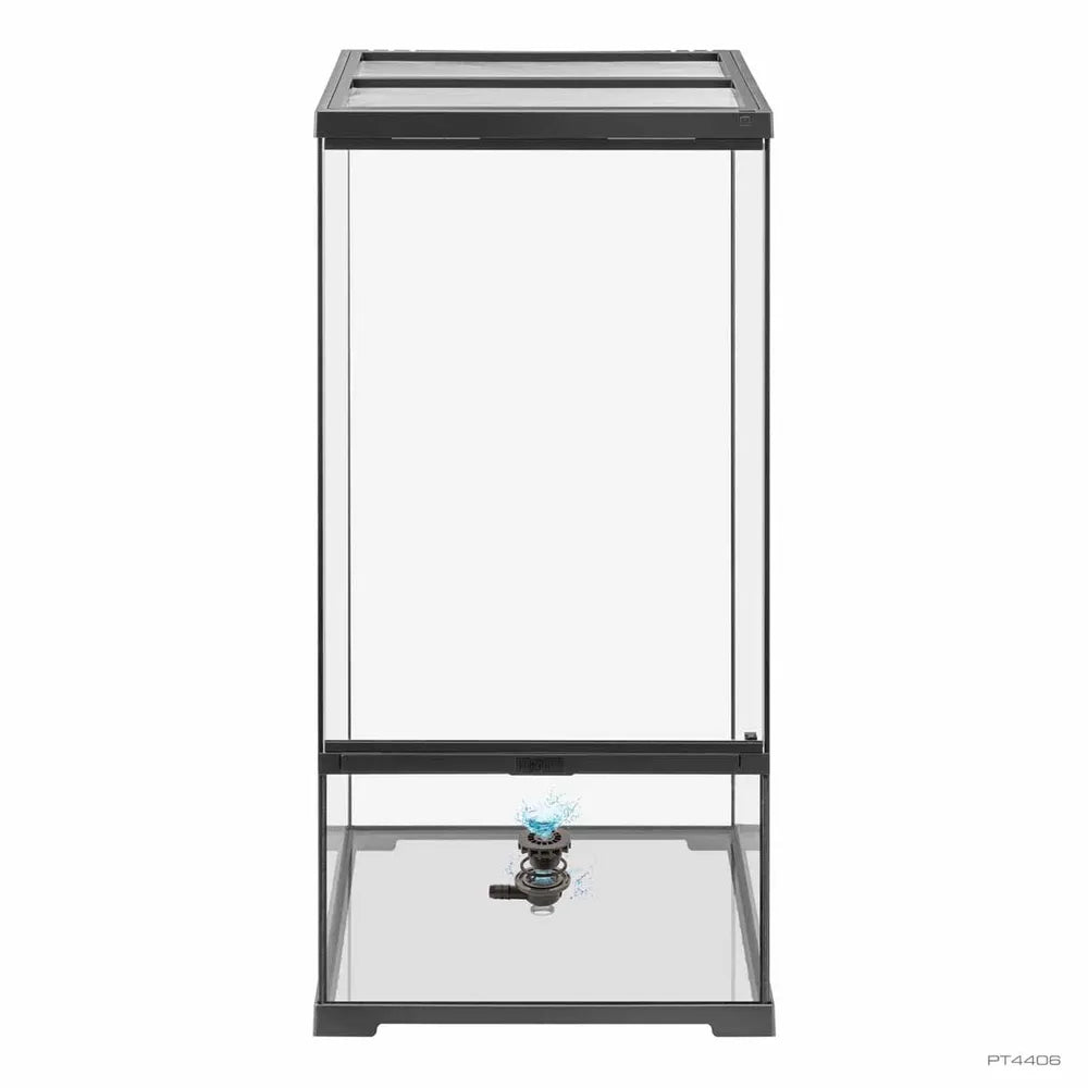 Exo Terra Pro Paludarium Small X-Tall 45×45×90cm – Avancerat paludarium för land- och vattenmiljö