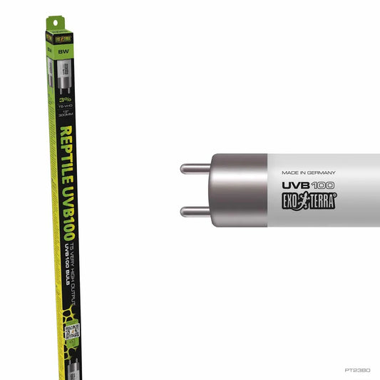 Exo Terra Reptile UVB100 T5 – T5 VHO UVB-lysrör för tropiska reptiler