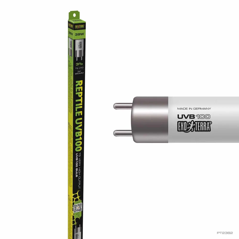 Exo Terra Reptile UVB100 T5 – T5 VHO UVB-lysrör för tropiska reptiler