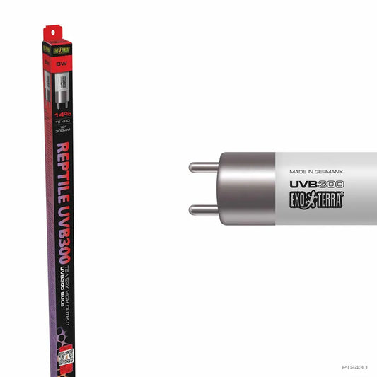 Exo Terra Reptile UVB300 T5 – T5 VHO UVB-lysrör för solälskande reptiler