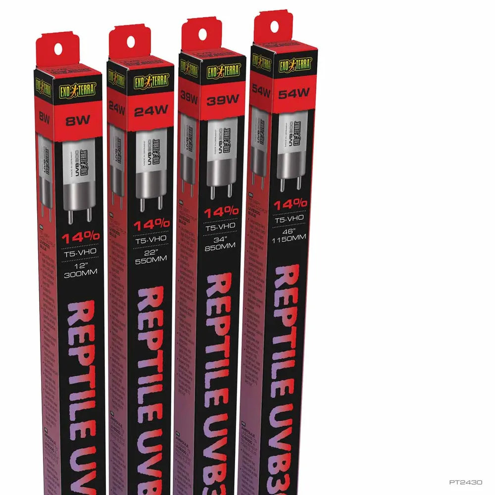 Exo Terra Reptile UVB300 T5 – T5 VHO UVB-lysrör för solälskande reptiler