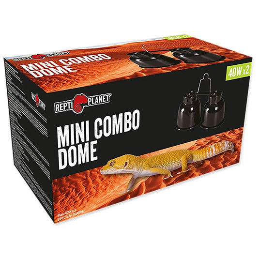 ReptiPlanet Mini Combo Dome 2x40W