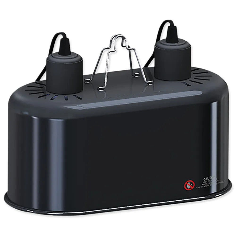 ReptiPlanet Dual Dome 2×150W – Dubbel lamphållare med keramisk sockel