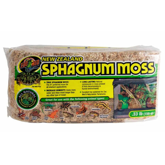 ZooMed New Zealand Sphagnum Moss 150g