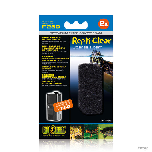 ExoTerra 2 Coarse Foams for Repti Clear F250