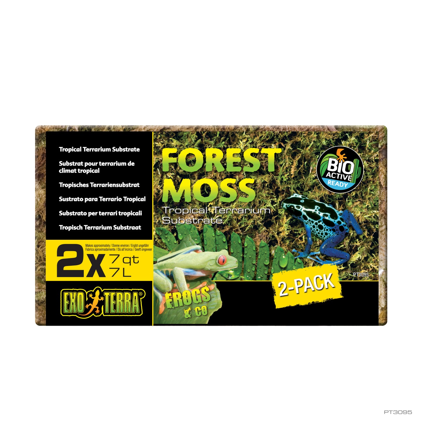 ExoTerra Forest Moss 2-pack 2x7L