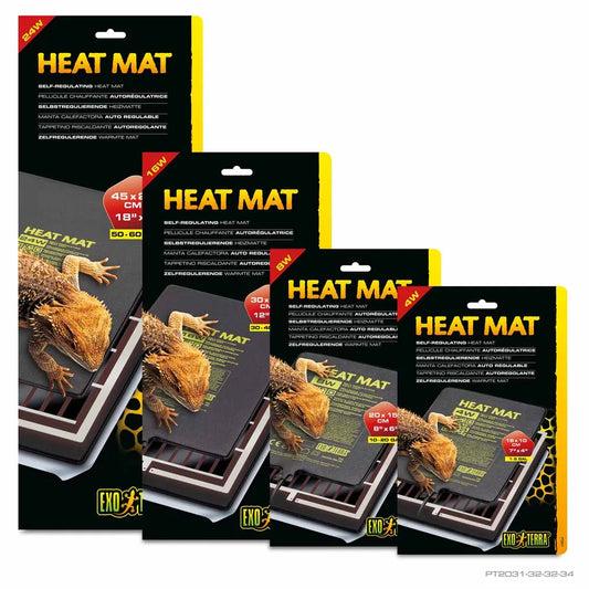 Exo Terra Heat Mat PTC – Självreglerande värmematta (4–24W)