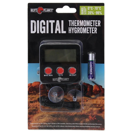 ReptiPlanet Thermometer & Hygrometer LCD Outdoor