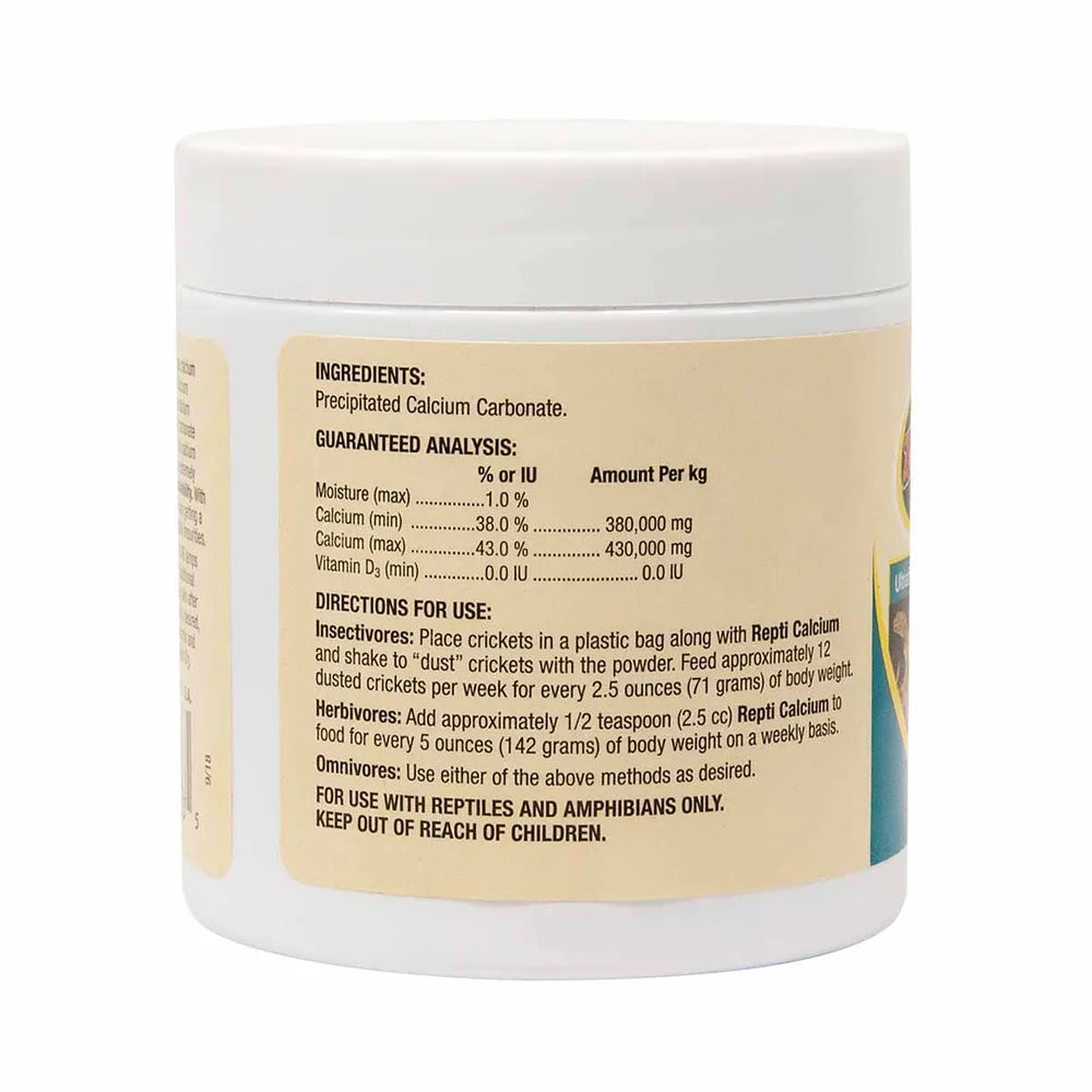 Zoo Med Repti Calcium 85g – Kalcium utan D3 för reptiler