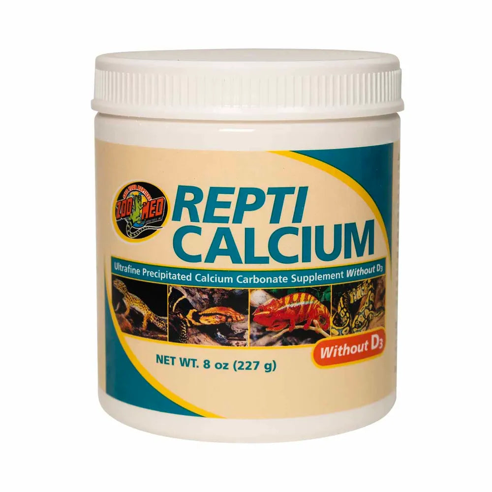 Zoo Med Repti Calcium 227g – Kalcium utan D3 för reptiler