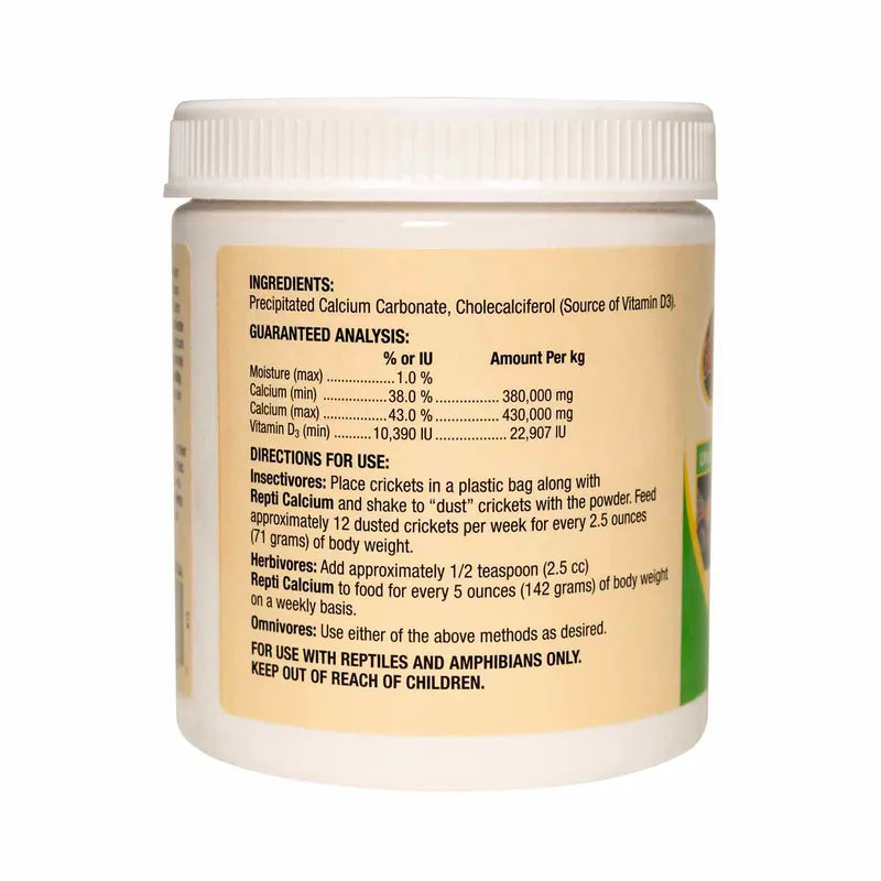 Zoo Med Repti Calcium 227g – Kalcium med D3 för reptiler