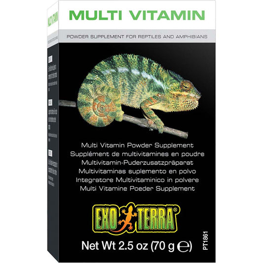 Exo Terra Multi Vitamin – Multivitamin för reptiler & amfibier 70g